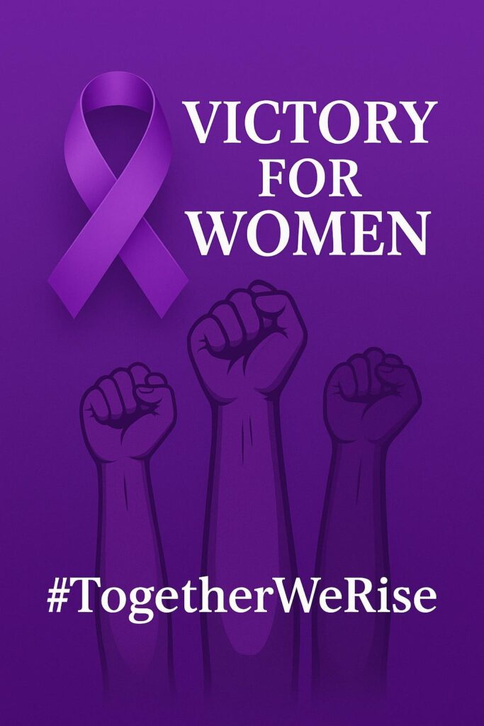 A Victory Written in Silence: How Women Moved a Nation Toward Accountability